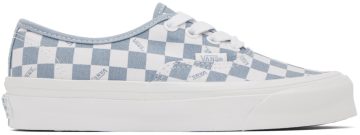 Vans Blue & White OG Authentic LX Sneakers (VN0A5FBDSKY1)