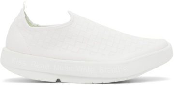 TAKAHIROMIYASHITA TheSoloist. White Checker Shoe (sof.0015)
