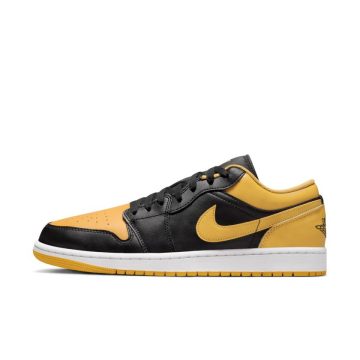 Nike Air Jordan 1 Low Black Yellow Ochre (553558-072)