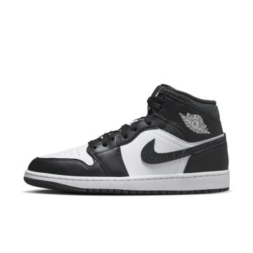 Nike Air Jordan 1 Mid SE Elephant Print Black (FB9911-001)