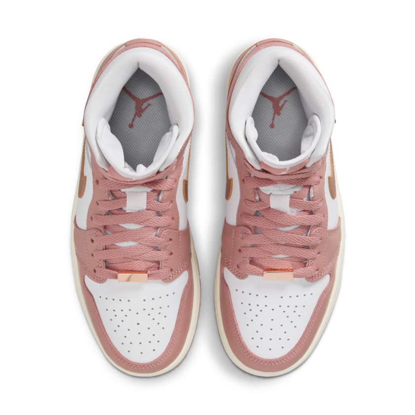 Nike Air Jordan 1 Mid SE Red Stardust (W) (FB9892-670)