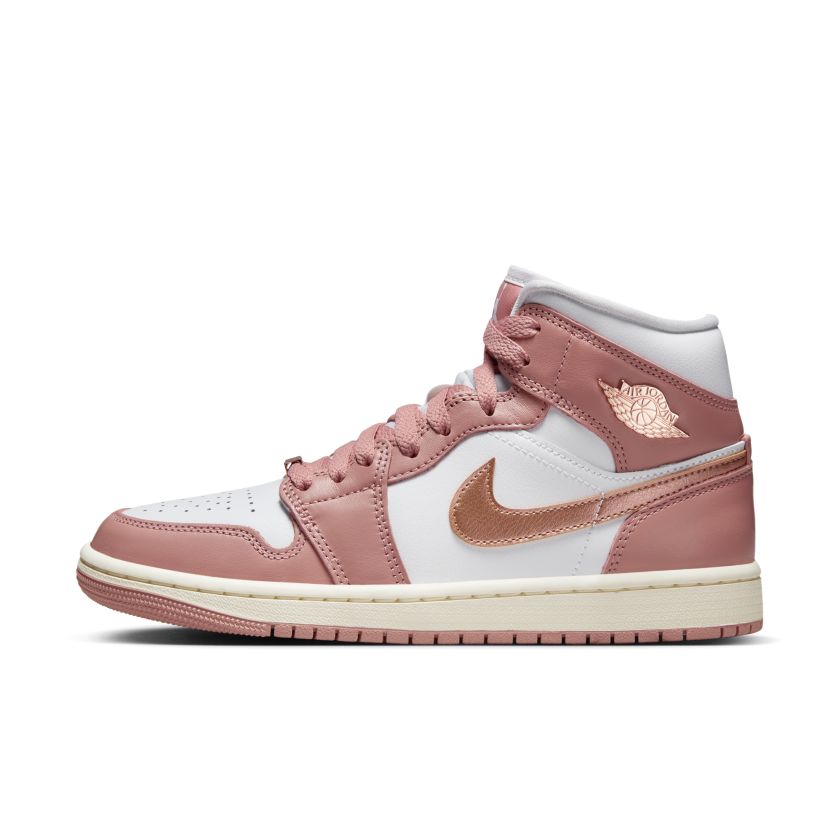 Nike Air Jordan 1 Mid SE Red Stardust (W) (FB9892-670)
