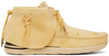 Visvim Beige Lhamo Folk Sneakers (0122102002003)