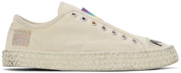 Acne Studios Off-White Ballow Rainbow Sneakers (BD0221-)