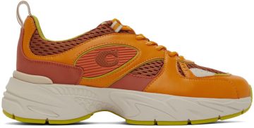 Coach 1941 Orange Tech Runner Sneakers (CA268 NSN)