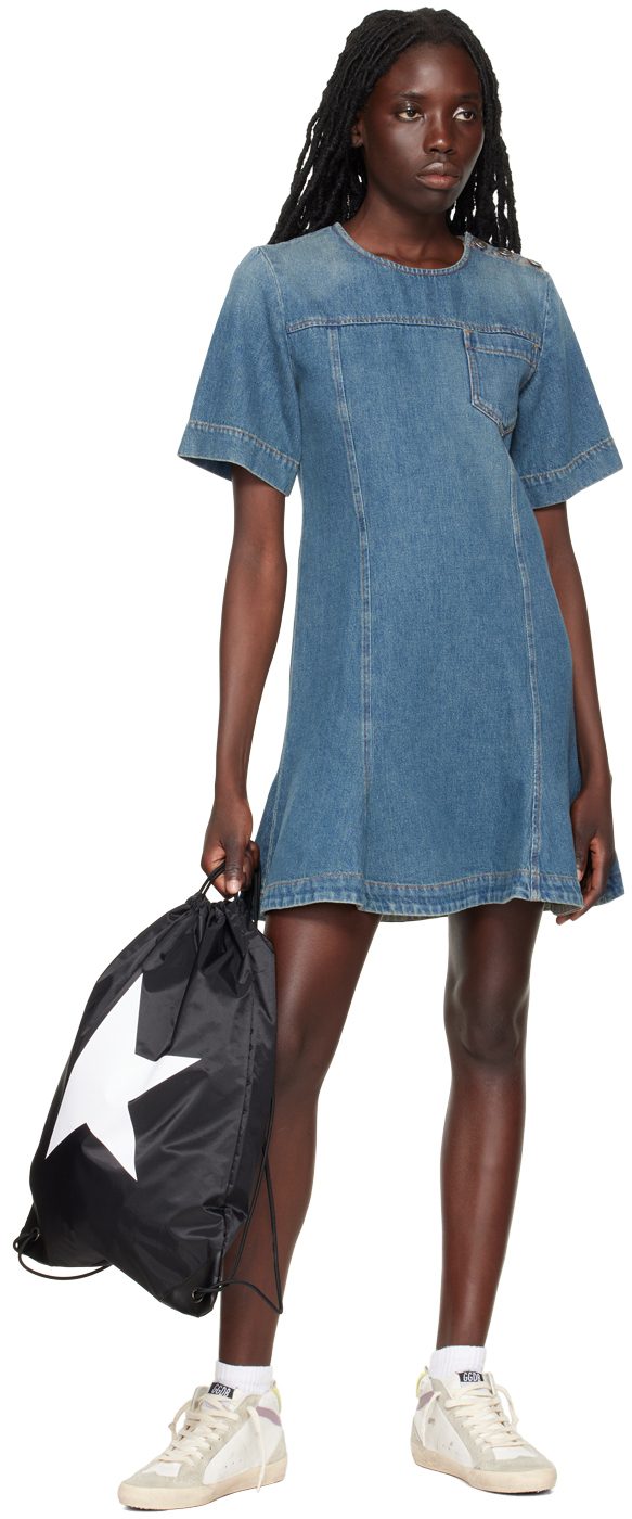 Golden Goose SSENSE Exclusive White & Gray Mid Star Classic Sneakers (GWF00122.F003603.81884)