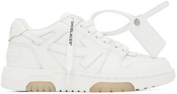 Off-White White Out Of Office Sneakers (OWIA259C99LEA0010100)