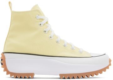 Converse Yellow Run Star Hike Seasonal Color Sneakers (A02132C)