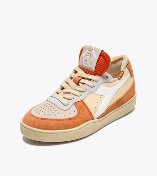 Diadora Mi Basket Row Cut Podio Ita X Dino Meneghin Vermillion Orange (201.181006_40052)