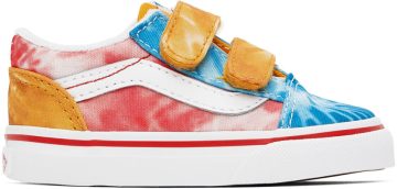 Vans Baby Multicolor Old Skool Sneakers (VN000D3YABO1)