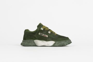 Maison Mihara Yasuhiro Parker OG Sole Brushed Suede “Dark Emerald Green” (A09FW709)