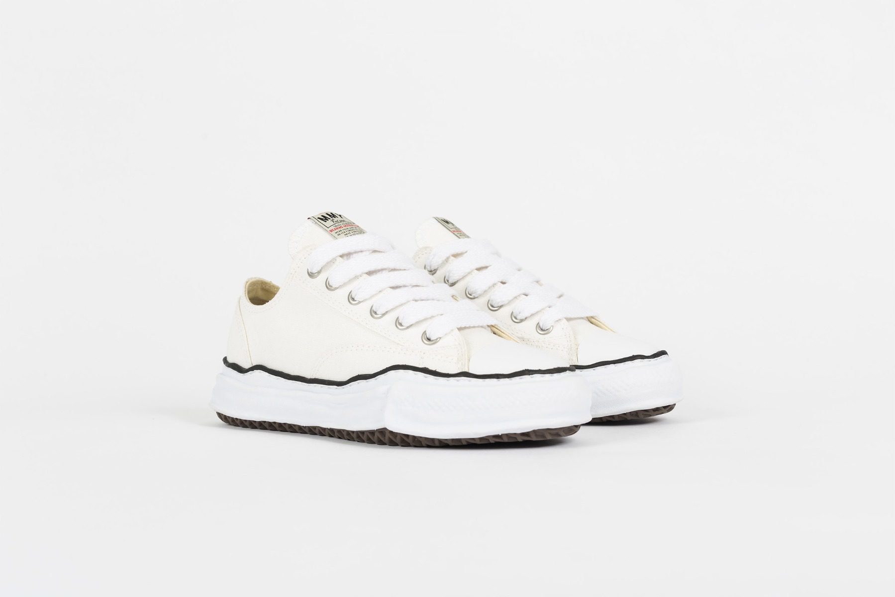Maison Mihara Yasuhiro Peterson OG Sole Canvas “White” (A01FW702-WHT)