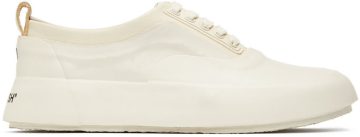 AMBUSH Off-White Leather Sneakers (BMIA006S22MAT0010100)