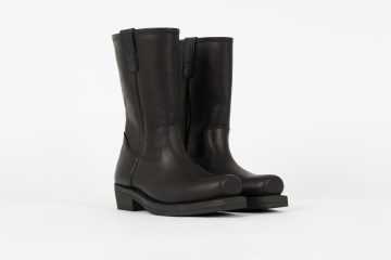 Our Legacy Flat Toe Boot “Black Leather” (A4207FB-BLK)