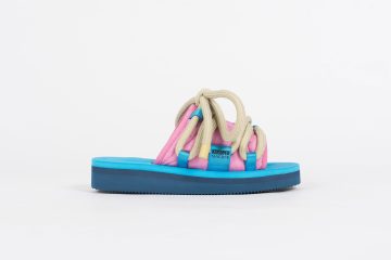 Suicoke x KIDSUPER Muuk-abKS “Pink/Blue / Beige” (OG330abKS-PNK)