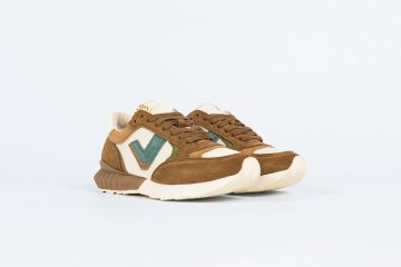 VISVIM Dunand Trainer “Light Brown/Sail / Teal” (0122201001007-LTBRO)