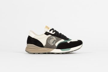 VISVIM Roland Jogger “Black/White / Emerald” (0122201001005-BLK)