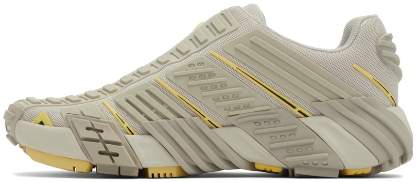 Diesel Beige & Yellow S-Prototype Low-Top Sneakers (Y02876P4462H9013)