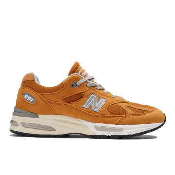 New Balance 991v2 ‘Pumpkin’ – Made in UK (U991YE2)