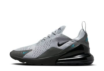 Nike Air Max 270 Grey Black Laser Blue (FD9747-001)