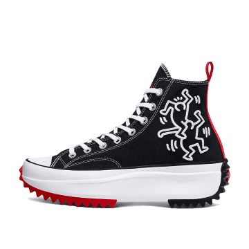 Converse x Keith Haring Run Star Hike High WMNS Black Red (171859C-001)
