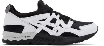 Comme des Garçons Shirt Black & White Asics Edition Gel-Lyte V Sneakers (FI-k102-1)