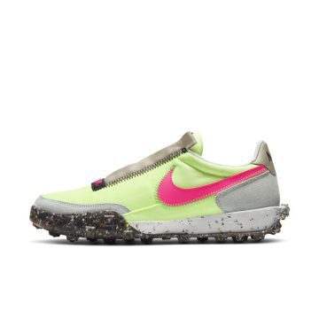 Nike Waffle Racer Crater ‘Barely Volt/Pink Blast’ (CT1983-700)