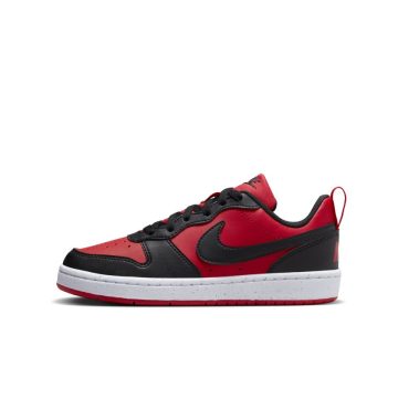 Nike Court Borough Low Recraft GS ‘Black University Red’ (DV5456-600)
