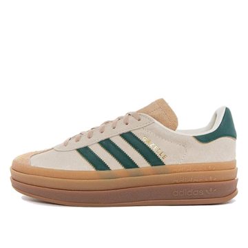adidas Gazelle Bold Magic WMNS Beige Collegiate Green (ID7056)