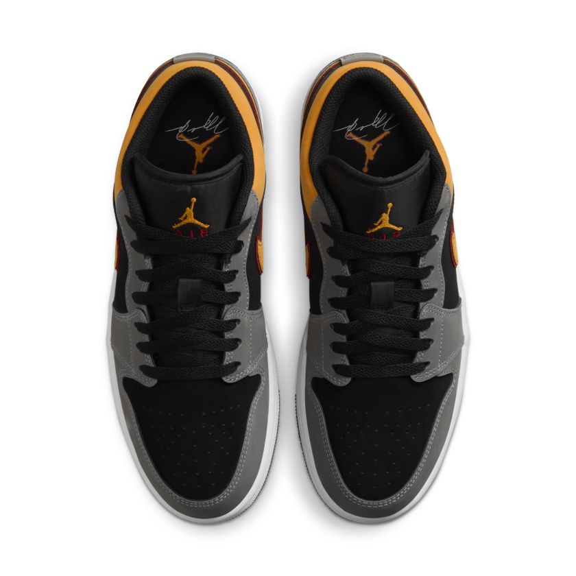 Air Jordan 1 Low SE ‘Black Vivid Orange’ (FN7308-008)