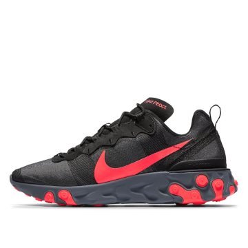 Nike React Element 55 Black Solar Red (BQ6166-002)