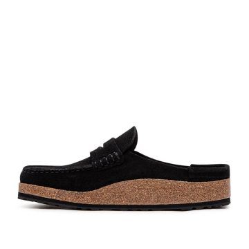 Birkenstock Naples Suede Leather (Black)
