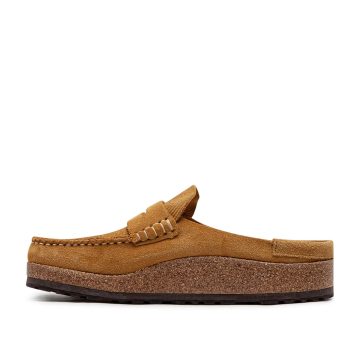 Birkenstock Naples Suede Leather (Brown)