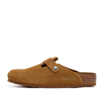 Birkenstock Boston Suede Embossed (Brown)