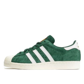 adidas Superstar 80s Suede Green White (B35987)