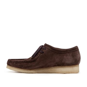 Clarks Wallabee Suede (Dark Brown)