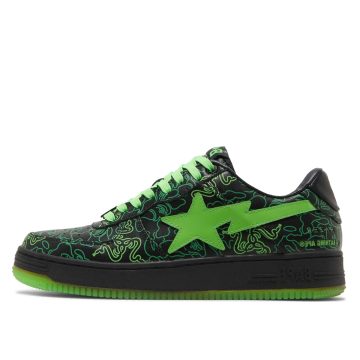 BAPE Razer x Bapesta Low M2 Neon Camo (1I23191902)