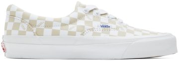 Vans Beige & White OG Era LX Sneakers (VN0A3CXNB501)