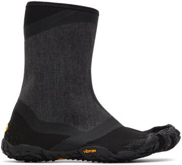 Suicoke Black NIN-HI FiveFingers Sneakers (S20MHC1)