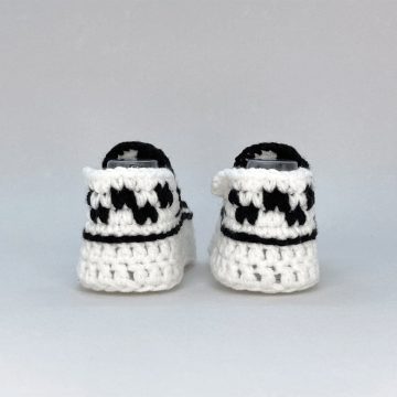 Baby Sneakers Vans Checker (Black / White)