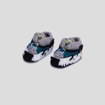 Baby Sneakers YZY Wave Runner (Grey / White)