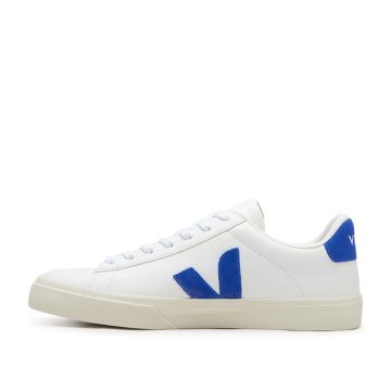Veja Campo Chromefree Leather (White / Blue)
