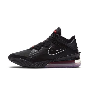 Nike LeBron 18 Low Black University Red (CV7562-001)