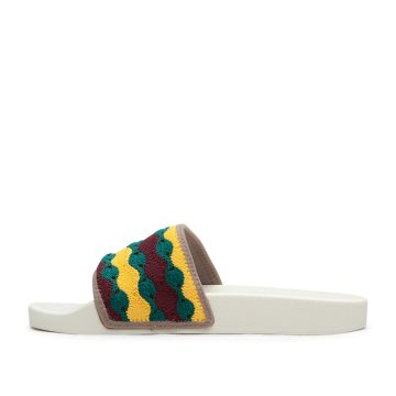 adidas Adilette (Yellow / Green / White)