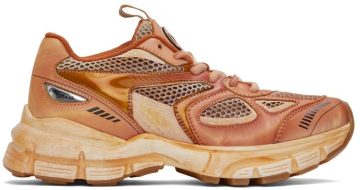 Axel Arigato Orange Marathon Dip-Dye Sneakers (93163)