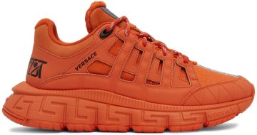 Versace Orange Trigreca Sneakers (DSU8094 1A02709)