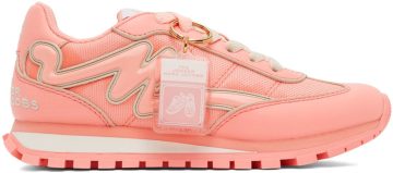 Marc Jacobs Pink ‘The Fluo Jogger’ Sneakers (M9002371)