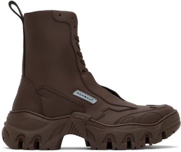 Rombaut SSENSE Exclusive Brown Boccaccio II High-Top Sneakers (S22-B-046)