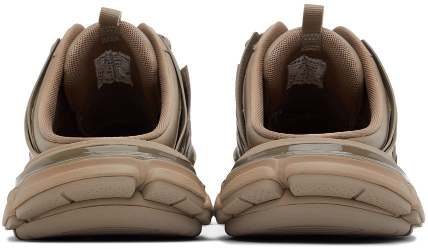 Balenciaga Taupe Track Mules (653814-W2FA6-9710)