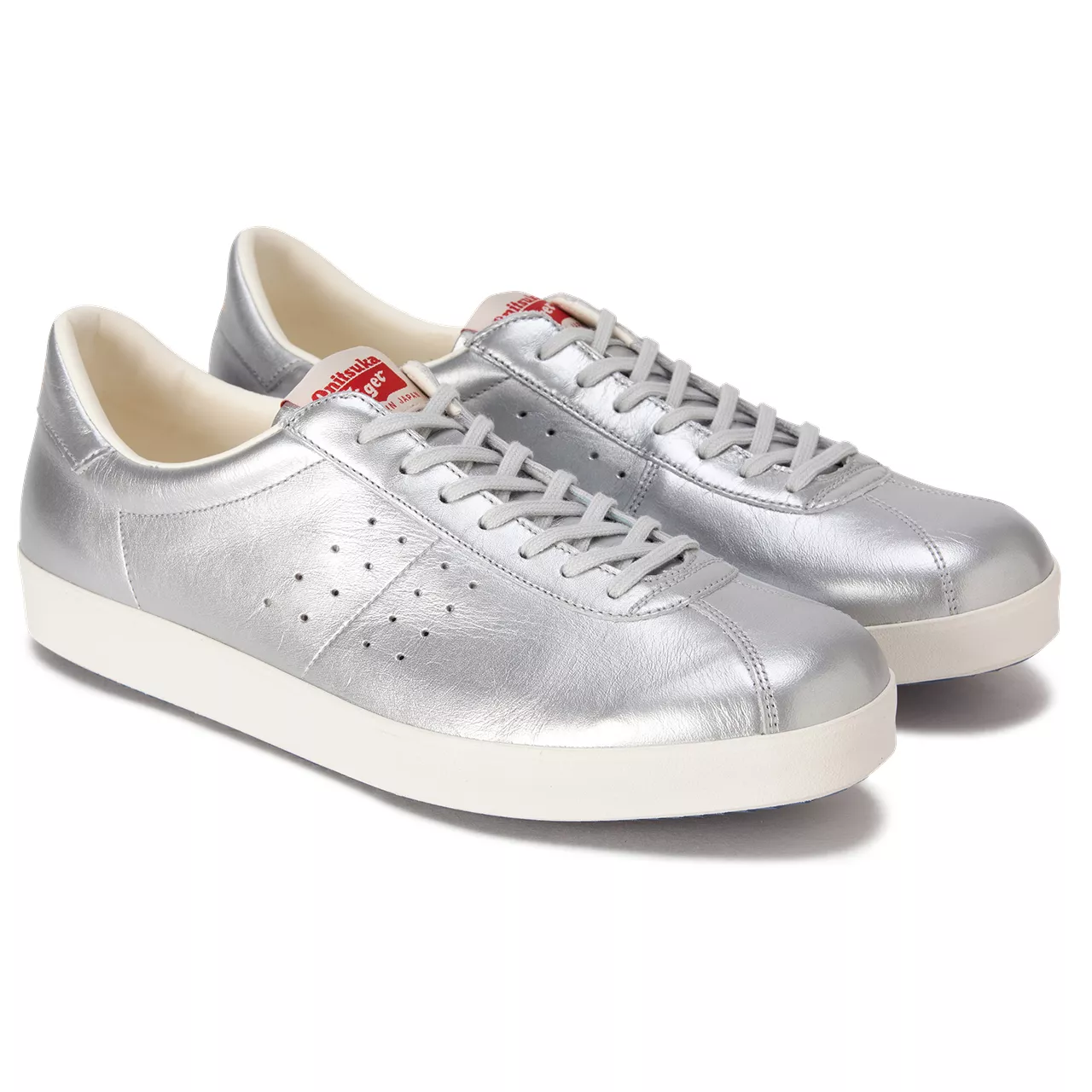 Onitsuka Tiger LAWNSHIP NM Pure Silver/Pure Silver (1183A914.020)